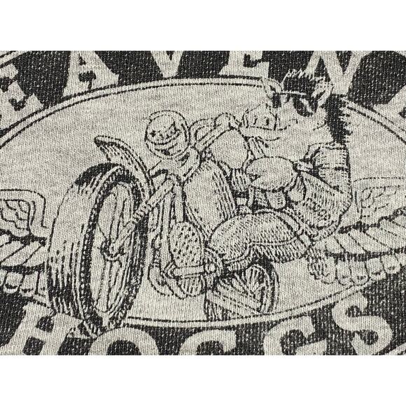 Harley-Davidson Sweatshirt 2000 Gray XL Motorcycle Logo Vintage Crew Pullover - Picture 14 of 16